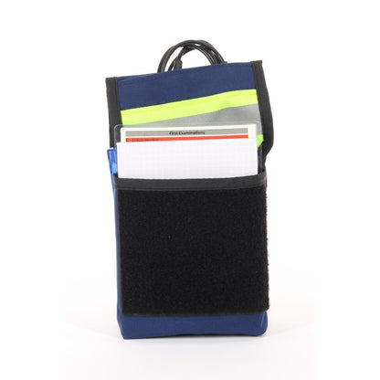 Schreibzeugtasche High-Vis Klett - Dunkelblau