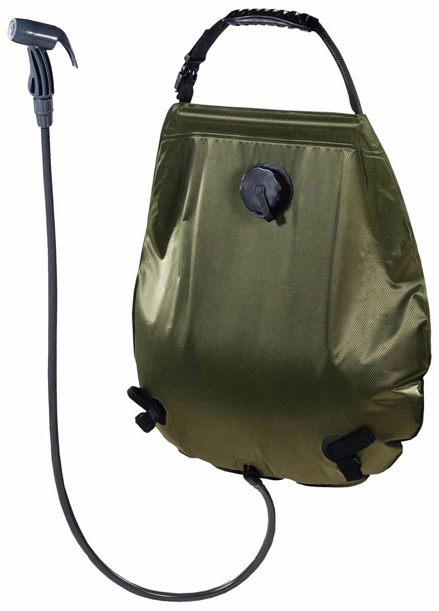 Solar Dusche "Deluxe" 20 l Survival MFH Standard Oliv 