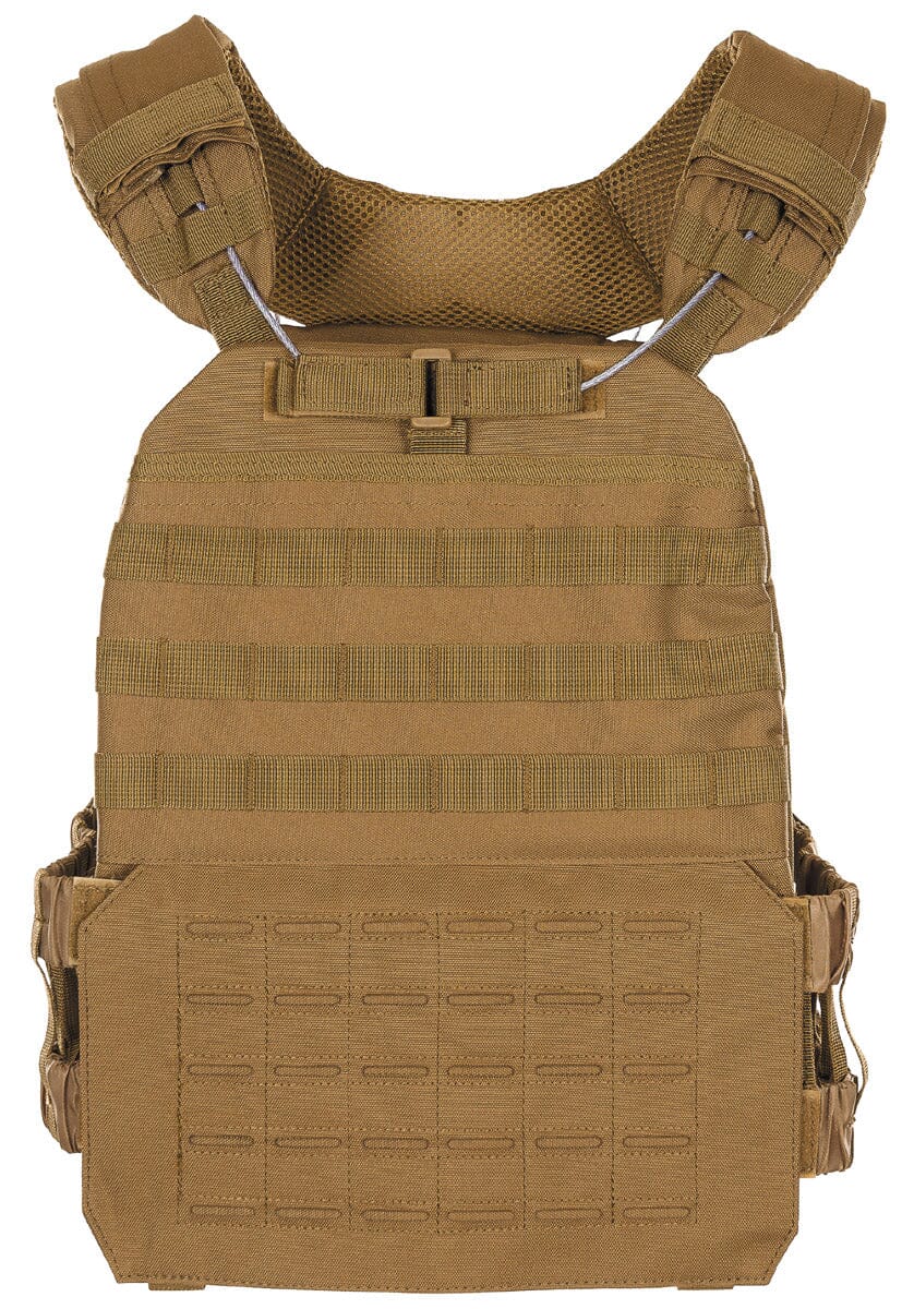 Tactical Weste "Laser MOLLE" Einsatzwesten MFH Standard Coyote 