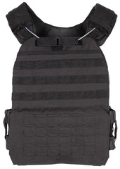 Tactical Weste "Laser MOLLE" Einsatzwesten MFH Standard Schwarz 