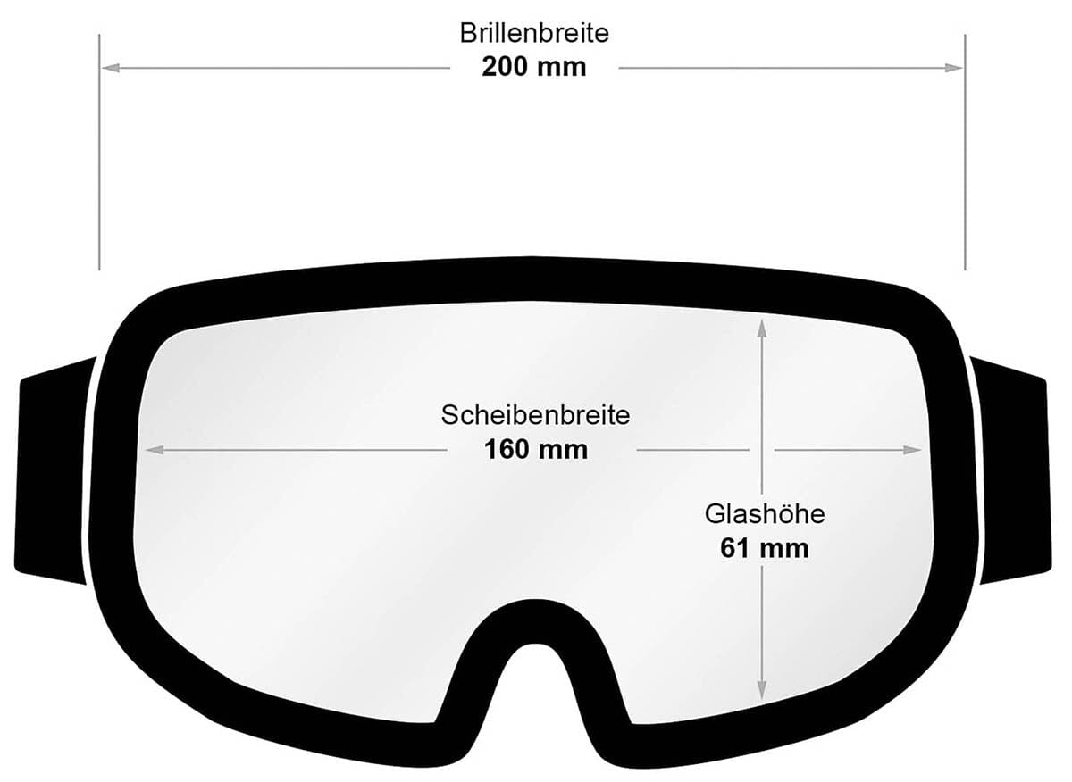 Tacticalbrille KHS Schutzbrillen MFH   