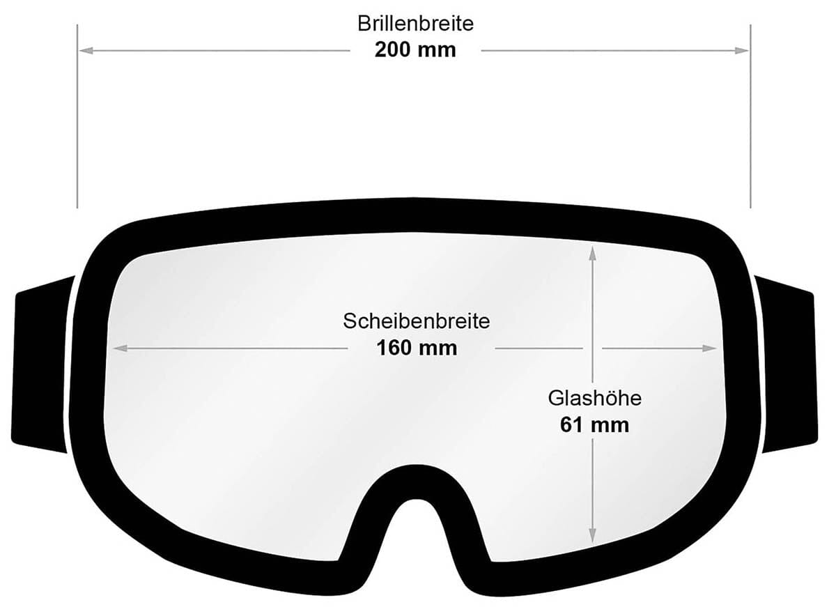 Tacticalbrille KHS Schutzbrillen MFH   