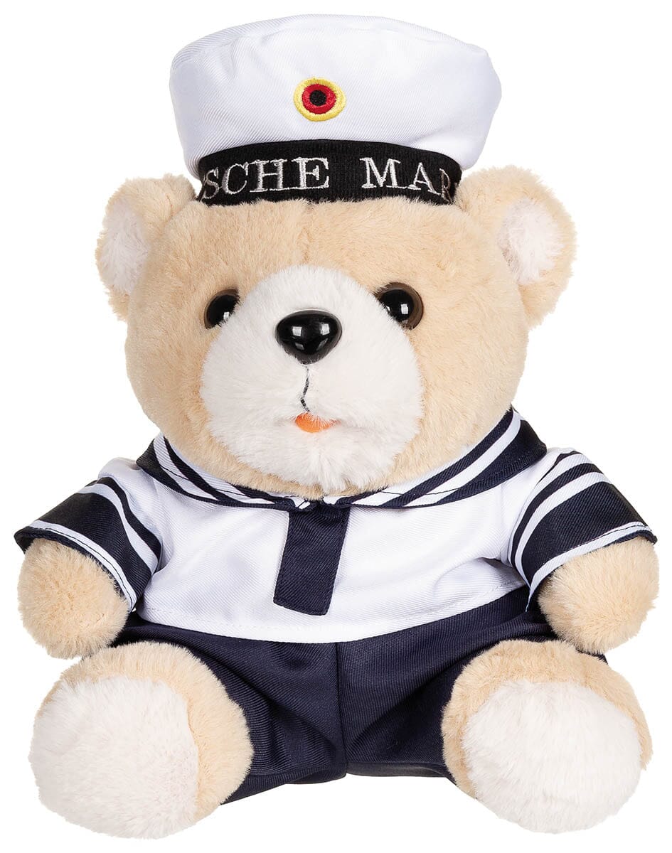 Teddybär "Marine" Spielzeug MFH Standard Oliv 