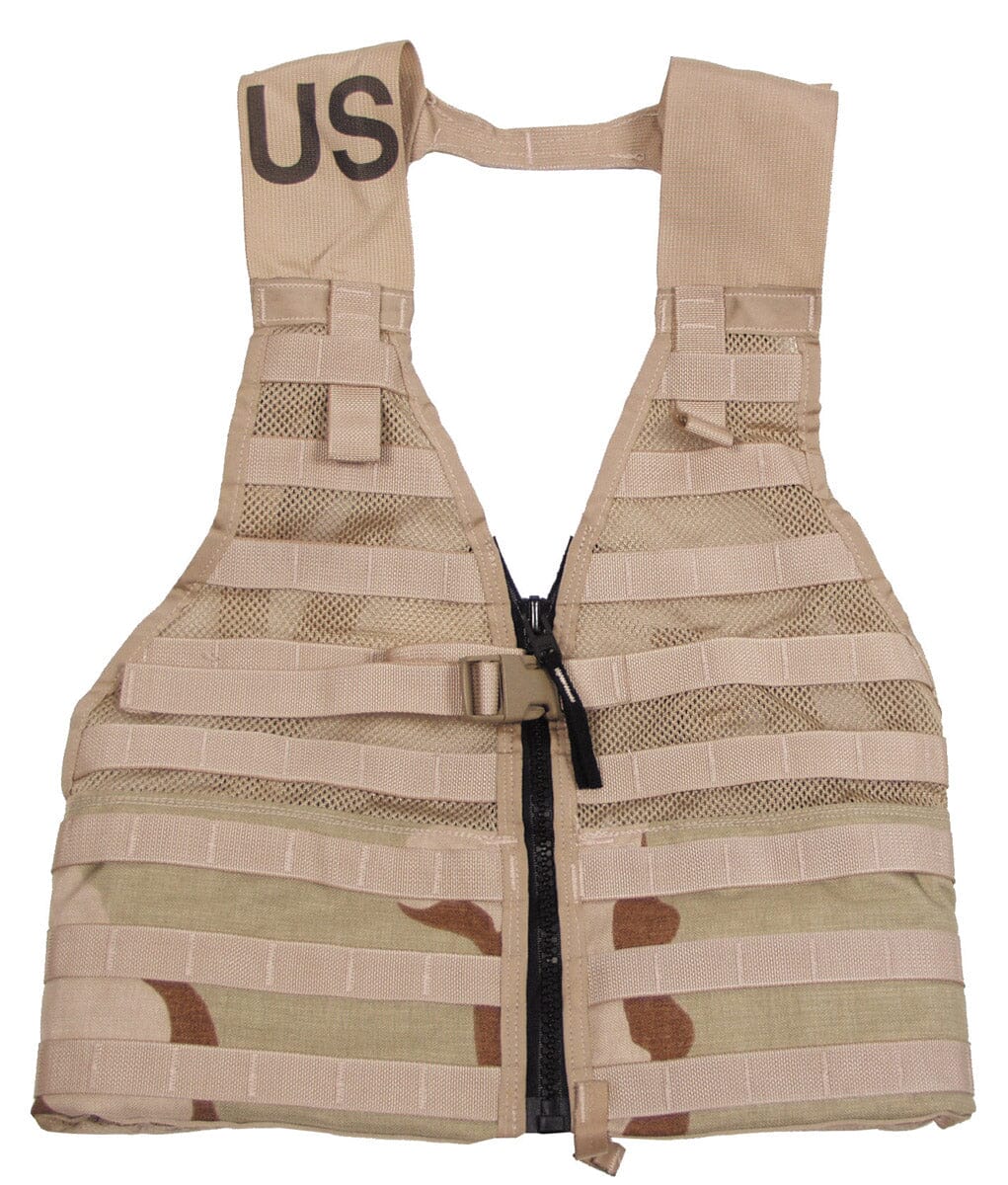 US Weste MOLLE II FLCgebr.(gebraucht) Einsatzwesten MFH Standard 3 Farben Desert 