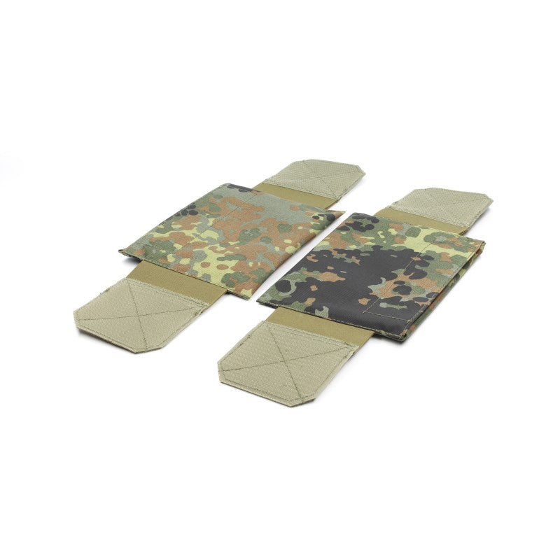 Plattenträger Kummerbund Vulcan Minimal Ballistik Paar - Flecktarn