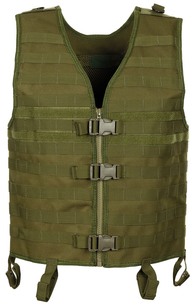 Weste "MOLLE Light" Einsatzwesten MFH Standard Oliv 