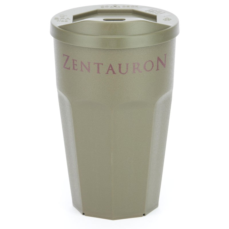 ZentauroN Mehrweg Kaffee-Becher Grau-Braun 300ml TOGO - Grau