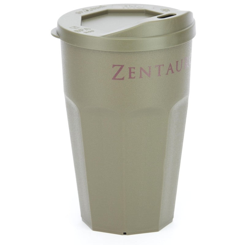ZentauroN Mehrweg Kaffee-Becher Grau-Braun 300ml TOGO - Grau