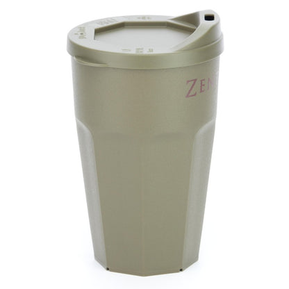 ZentauroN Mehrweg Kaffee-Becher Grau-Braun 300ml TOGO - Grau