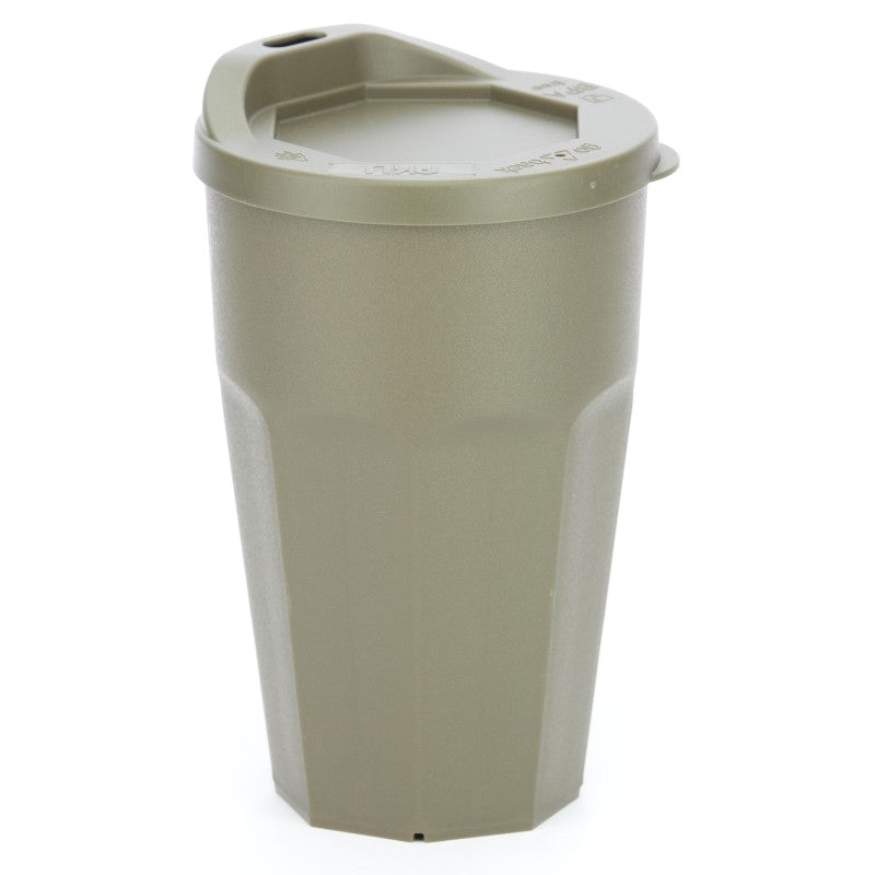 ZentauroN Mehrweg Kaffee-Becher Grau-Braun 300ml TOGO - Grau