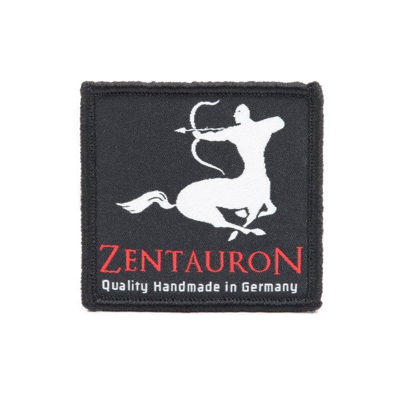 Zentauron patch gewebt - Schwarz